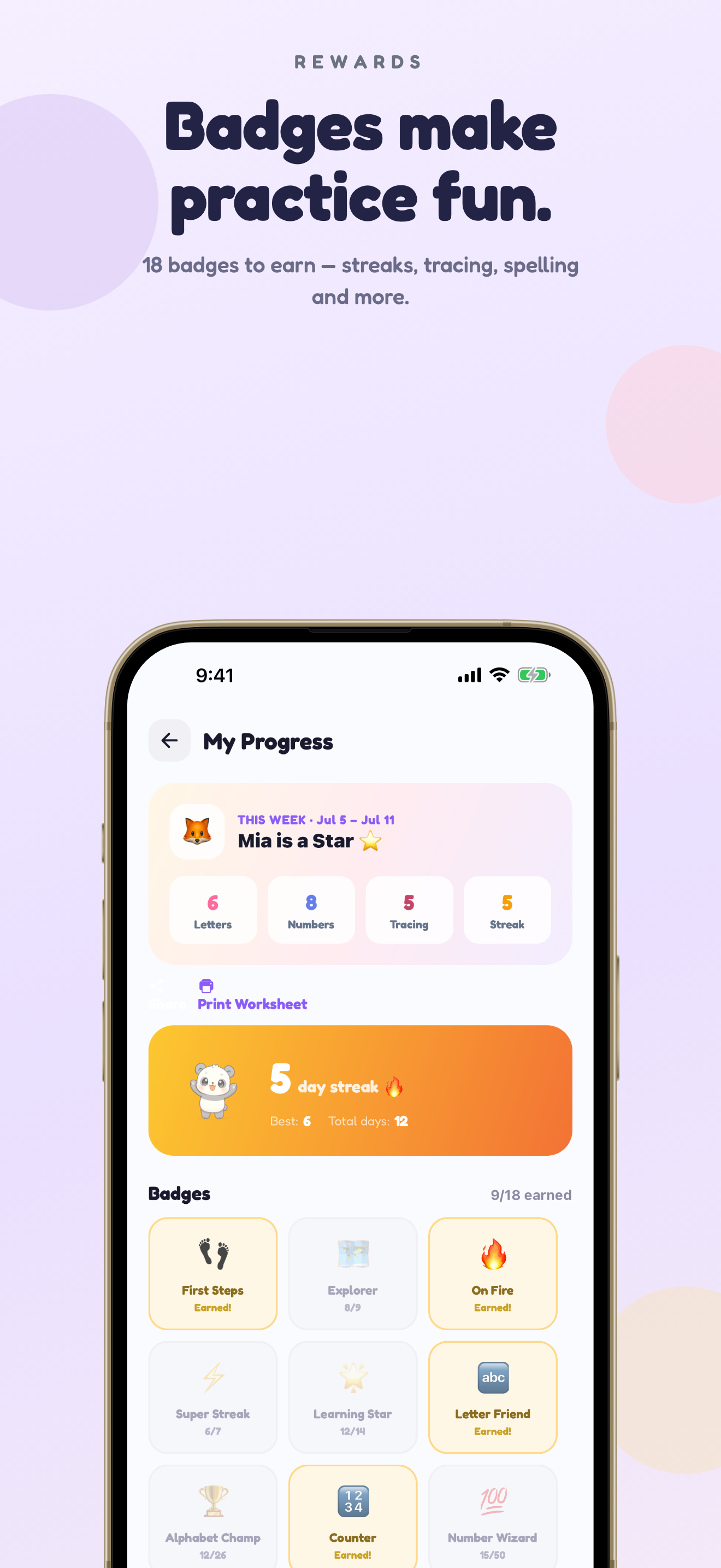 Kidzy: ABC Phonics & Tracing screenshot 2