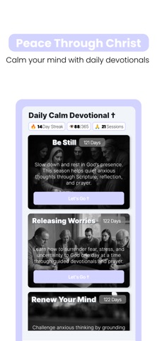 Calm in Christ Devotional screenshot