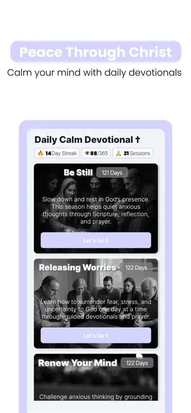 Calm in Christ Devotional screenshot 2