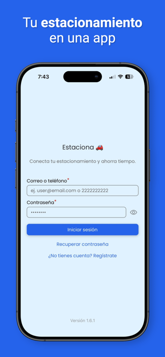 Estaciona Parking Screenshot 1 of 5