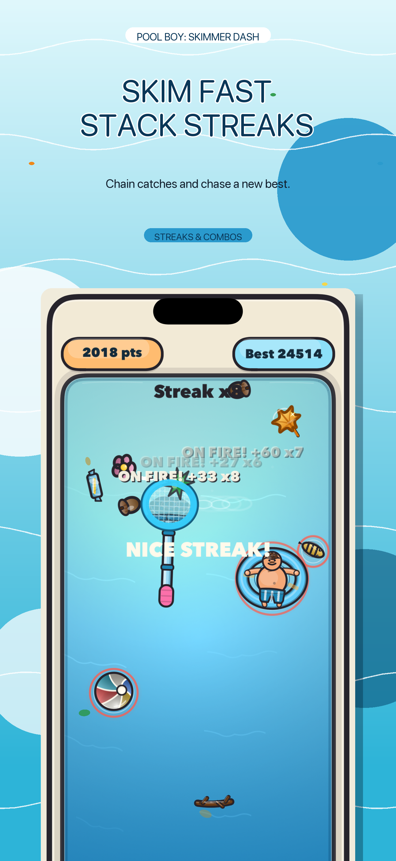 Pool Boy: Skimmer Dash