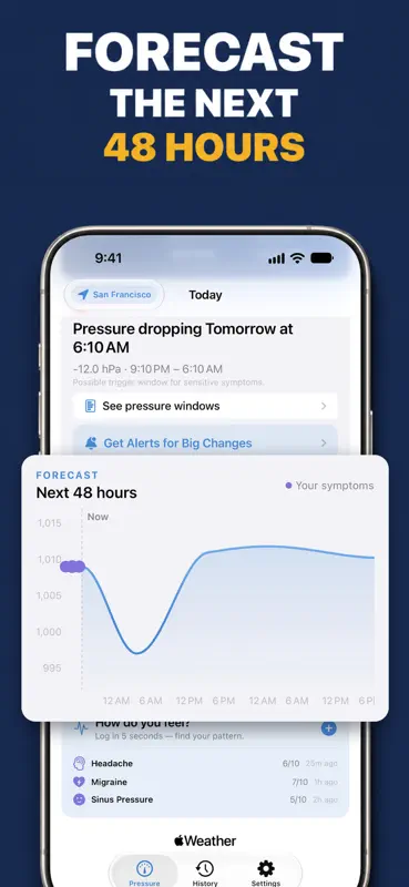 Barometric Pressure Tracker screenshot 2 of 6