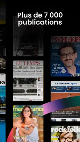 Capture d'écran de PressReader : Info & Magazines sur iPhone 2