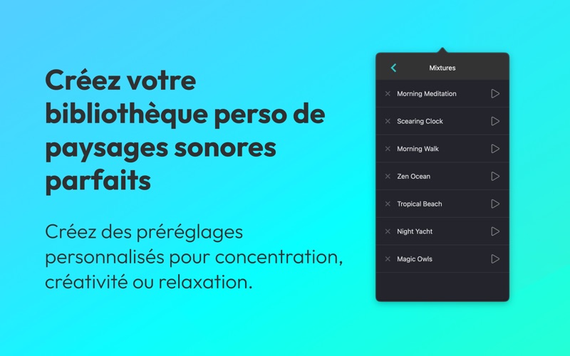 Screenshot #3 pour Noizio — Calm, Meditate, Sleep