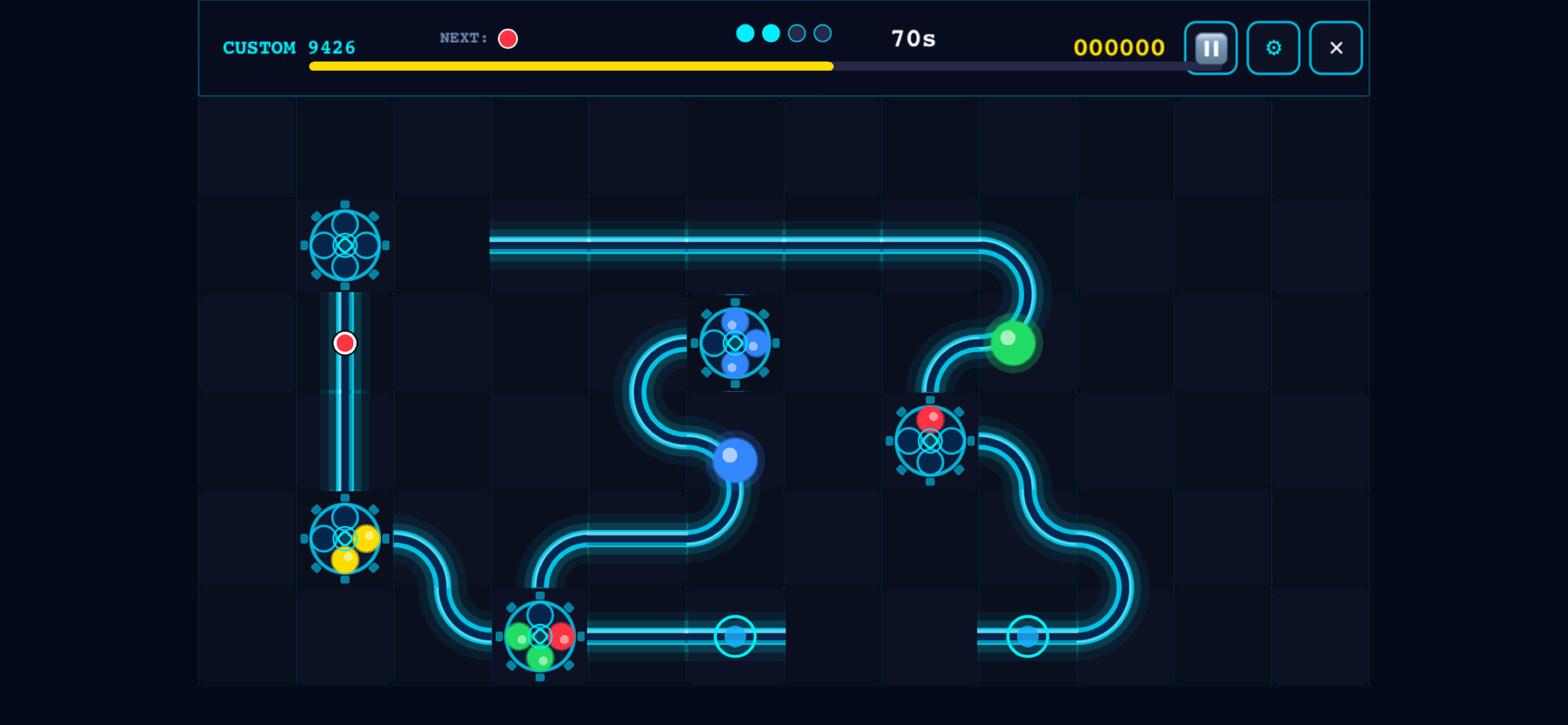 Orbitron Game screenshot 2