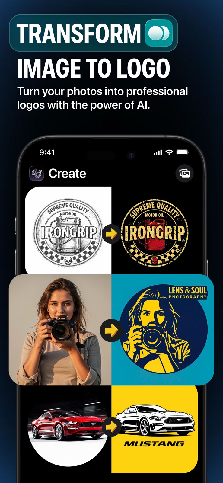 Logoly: AI Logo Generator iphone screenshot 3