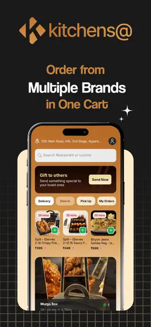 Kitchens@ Food Delivery screenshot 1