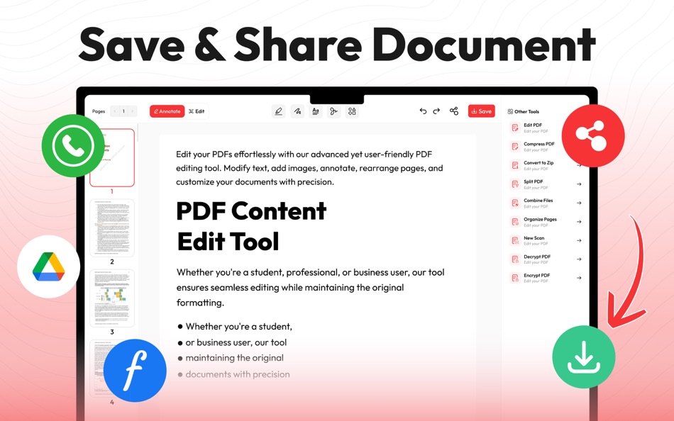 #6. PDF Editor- Edit PDF Documents (macOS) 由: APPS BRAINS LTD