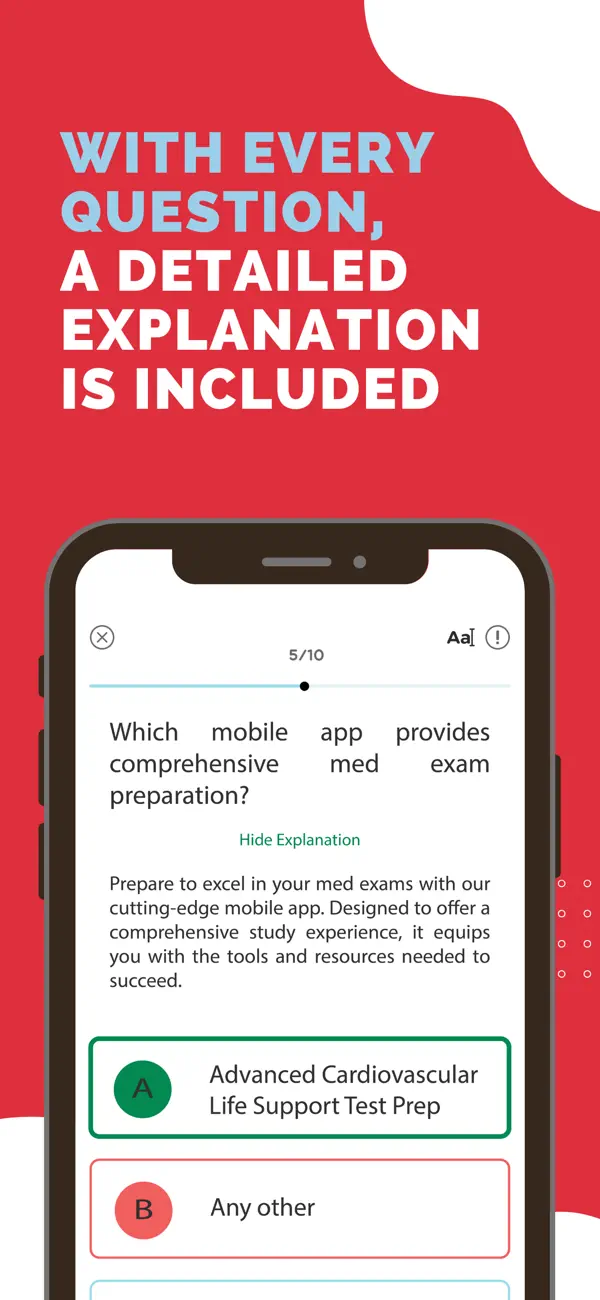 Screenshot #3 pour AHA ACLS Exam Prep Mastery