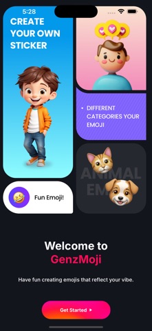 AI Emojis Keyboard - AI Emoji iPhone screenshot