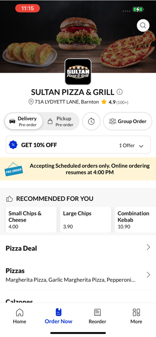 SULTAN PIZZA & GRILL Screenshot 2 of 4