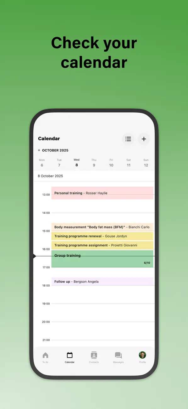 Screenshot #3 pour Mywellness for Professionals
