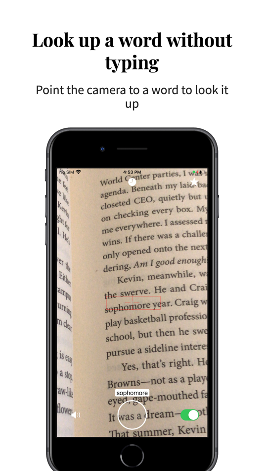 #1. Camera Dictionary + Web Search (iOS) Podle: Morning Avocado LLC