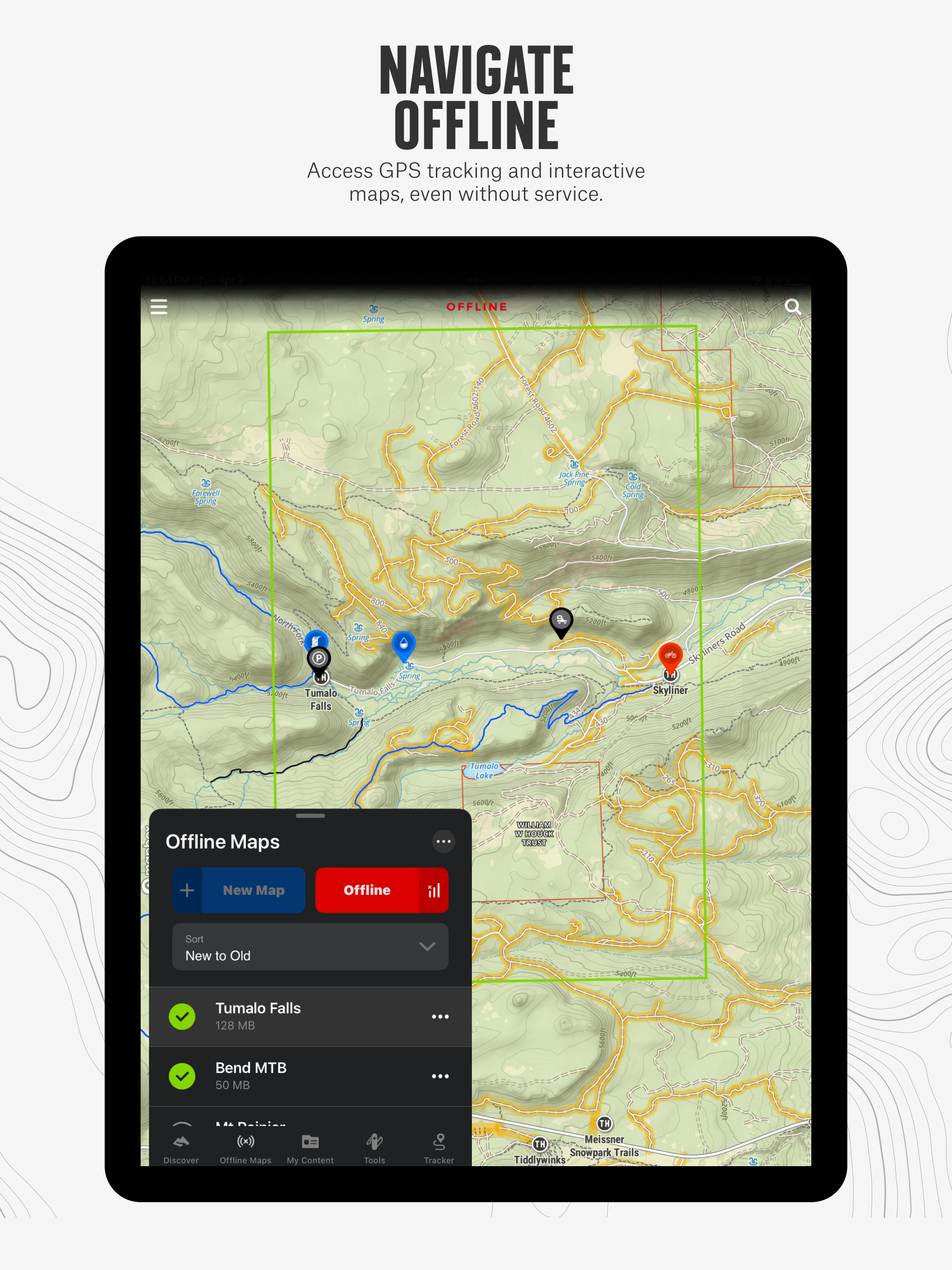 onX Backcountry: Trail GPS App