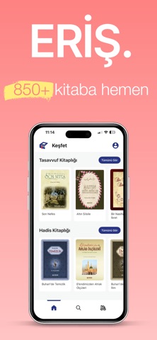 Erkam E-Kitap: Mobil Kütüphane iPhone screenshot 2