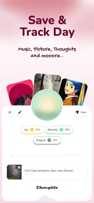 Mood & Emotion Tracker : Riley iPhone screenshot 3