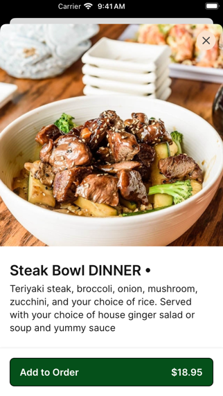 Sushi Cafe To Go iPhone screenshot 3 - Food & Drink app