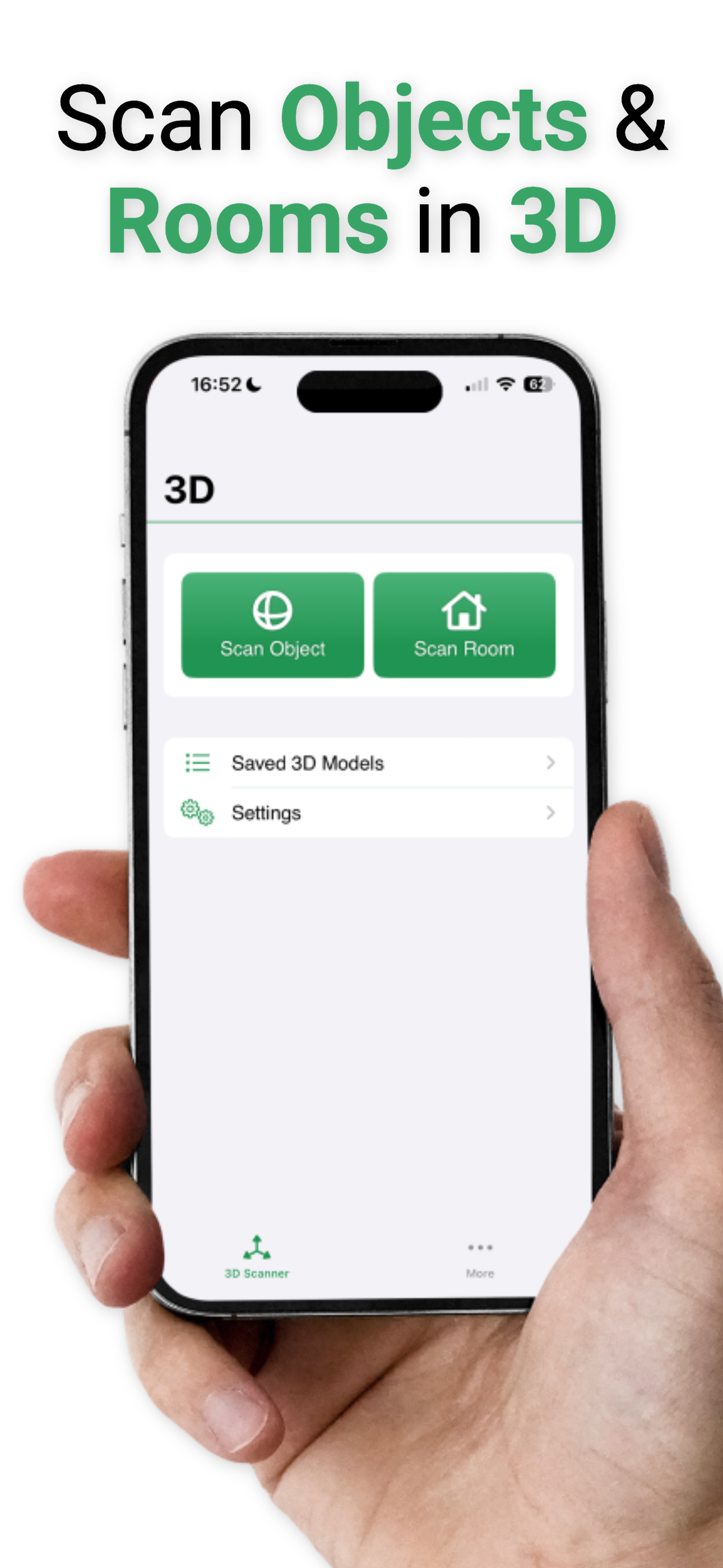 3D Object & Room Scanner