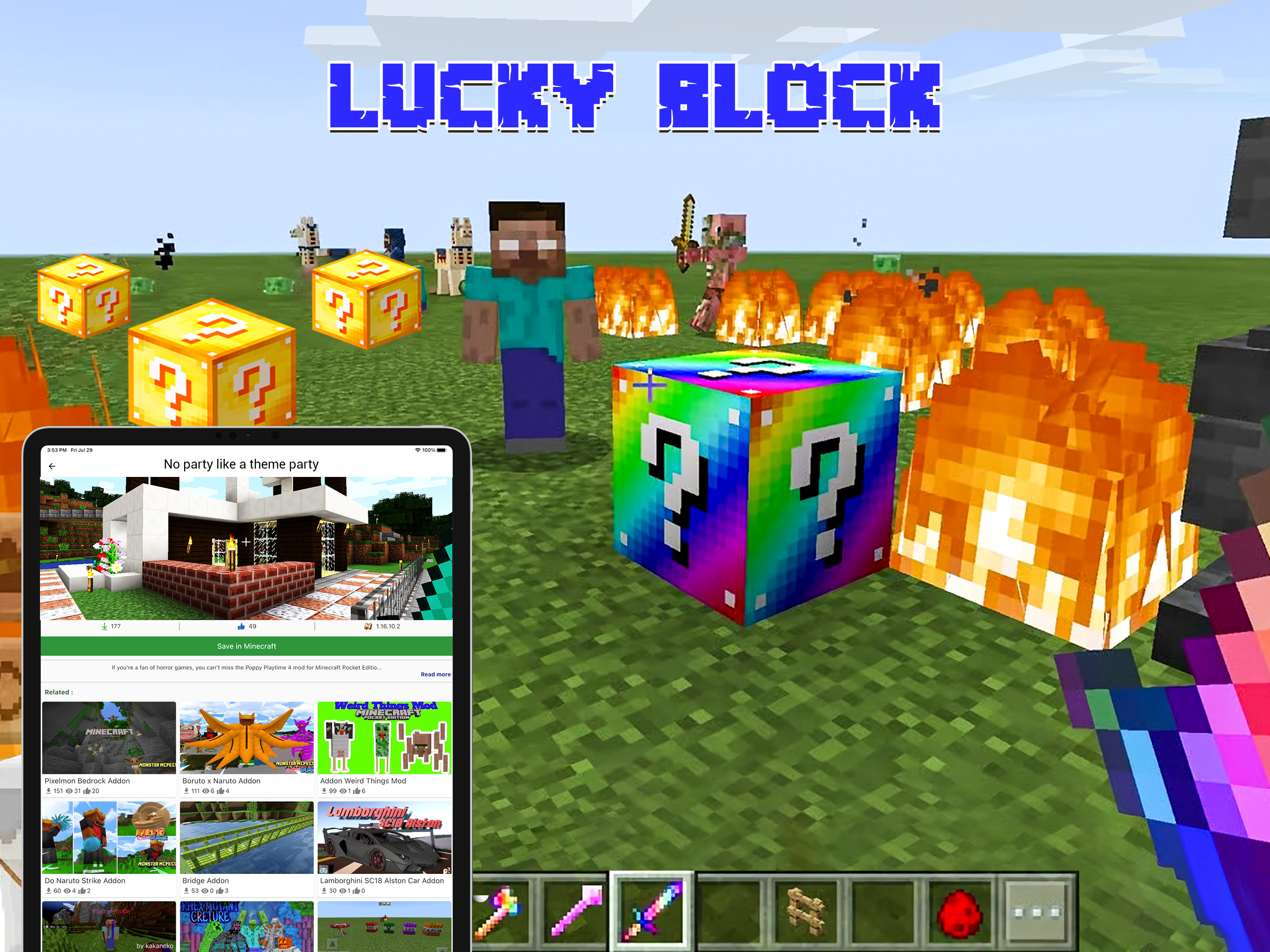 Addons & Skin for Minecraft PE