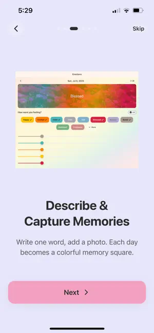 Emotions Journal screenshot 2