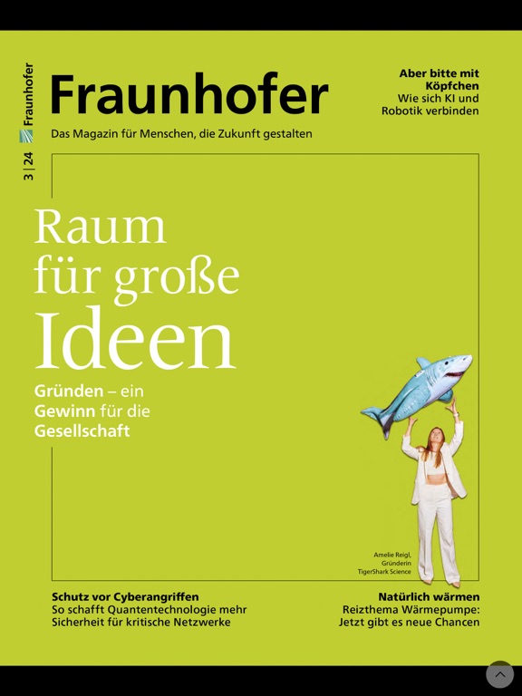 Screenshot #4 pour Fraunhofer-Magazin