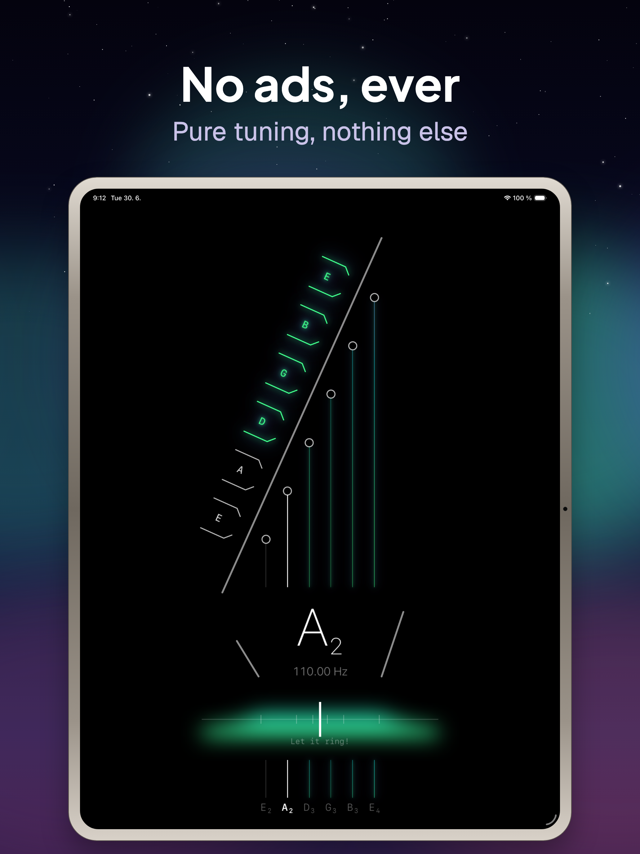 Aurora Guitar Tuner: EADGBE screenshot 7