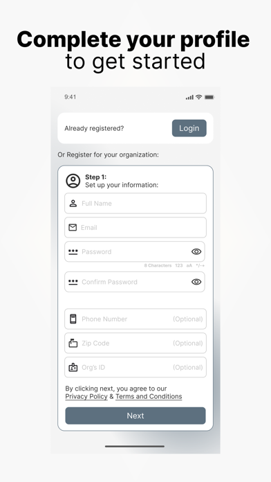 App screenshot