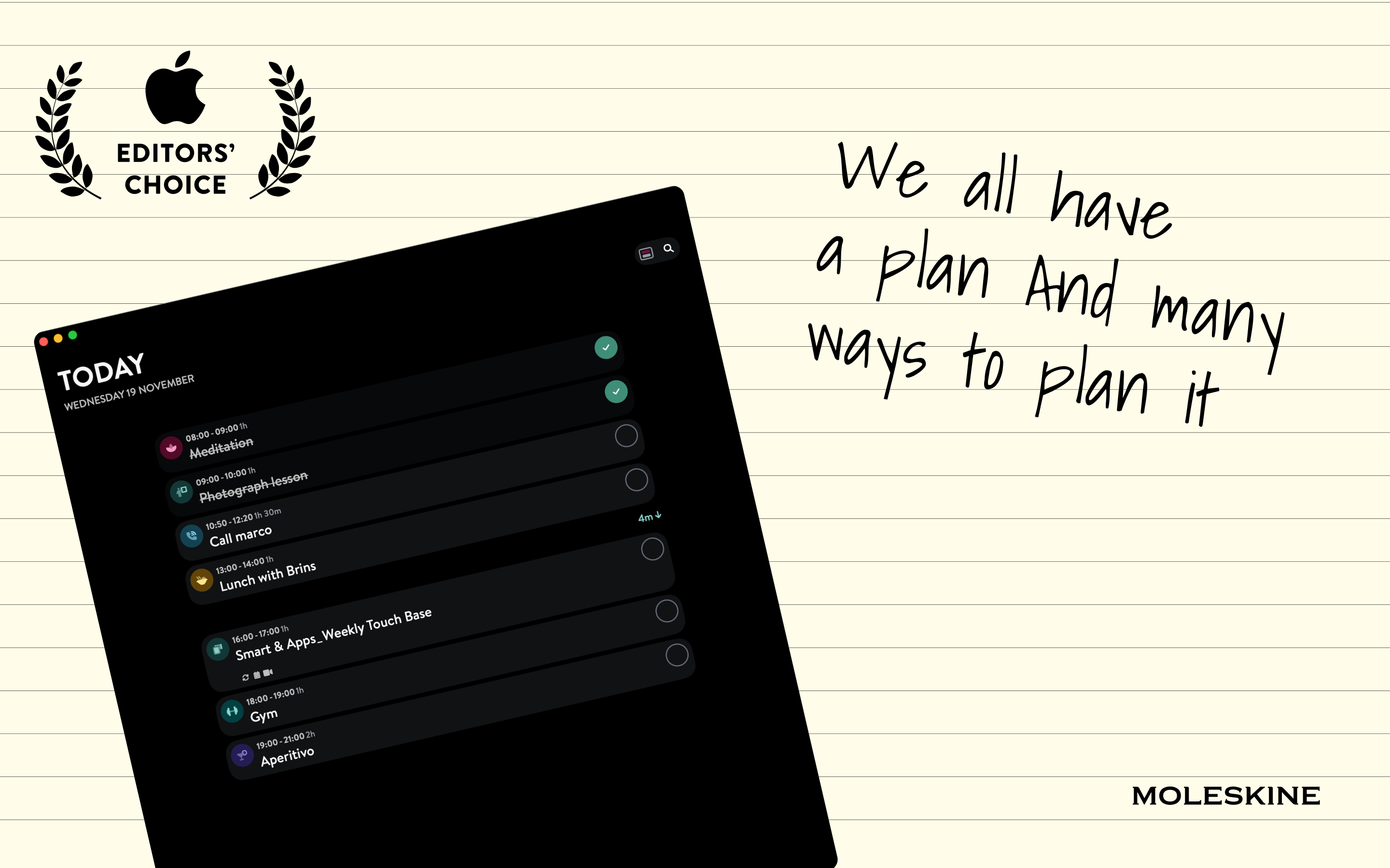 Moleskine Planner screenshot 19