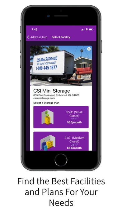 Bins Storage Screenshot