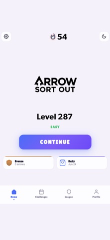 Arrow Sort Out iPhone screenshot