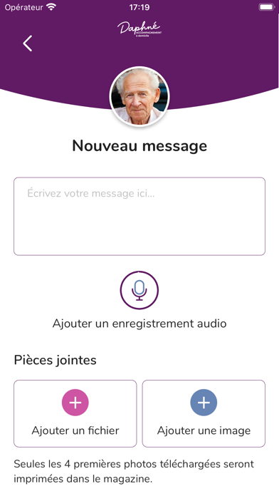 Daphné Famille Screenshot
