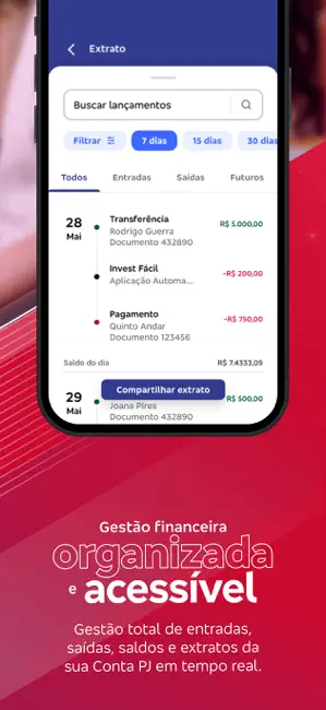 Bradesco Empresas: Conta PJ iPhone screenshot 5