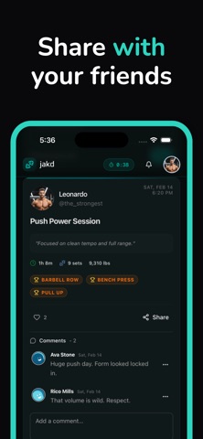 Jakd: Workout Tracker Screenshot 6 of 10