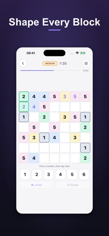 Fillomino - PuzzleMonster Screenshot 1 of 3