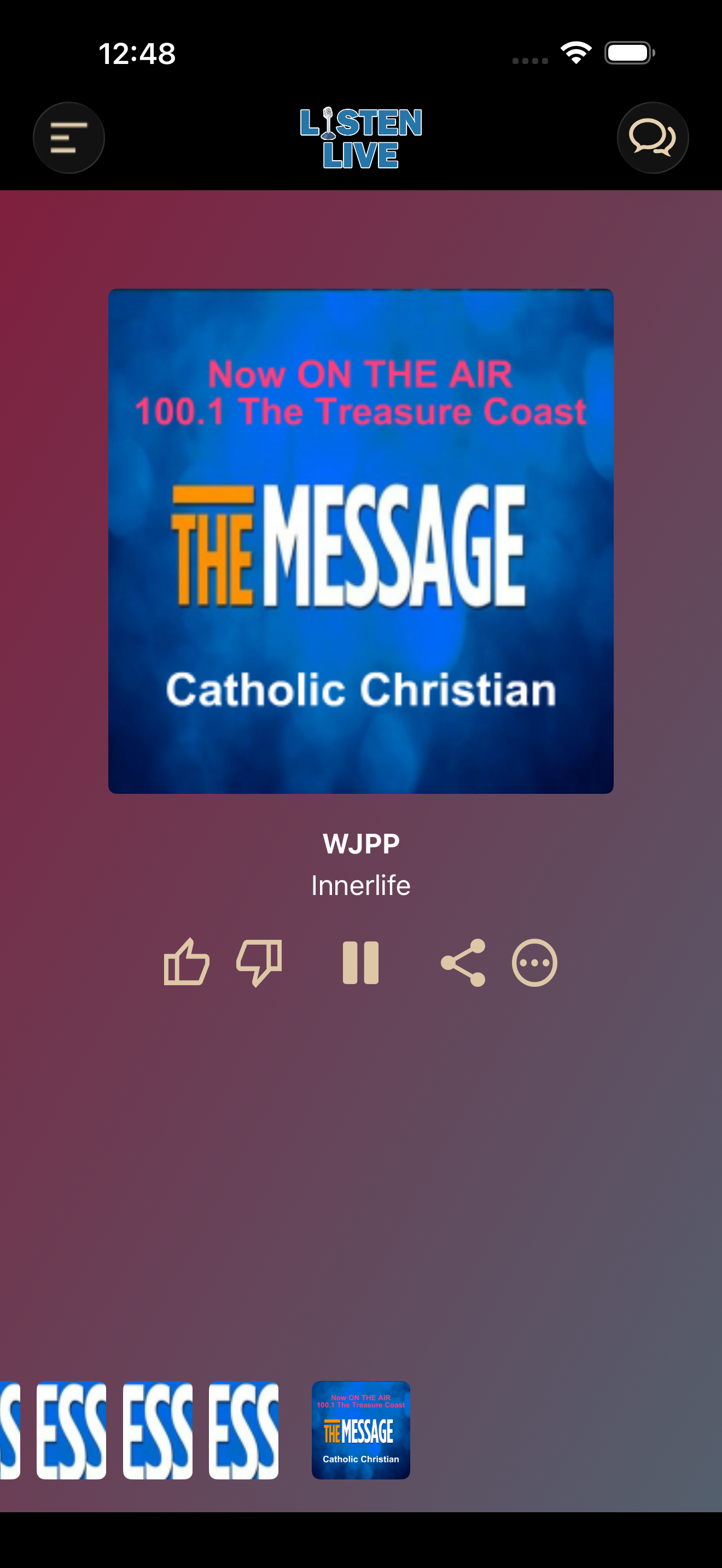 Catholic Radio WJPP / WPBV screenshot 2