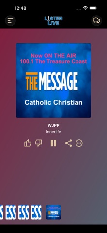 Catholic Radio WJPP / WPBV screenshot