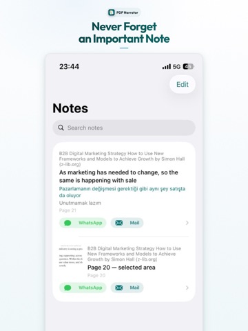 PDF Narrator: Read & Translate iPad screenshot