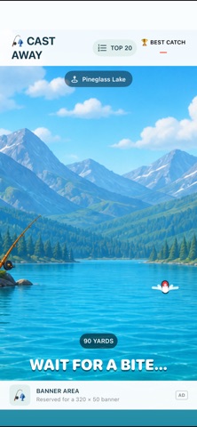 Cast Away Fishing Game screenshot 2