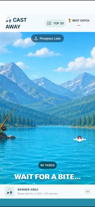 Cast Away Fishing Game screenshot 2