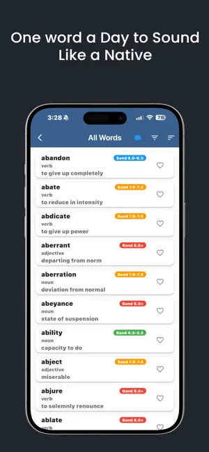 IELTS Prep Vocabulary screenshot 3