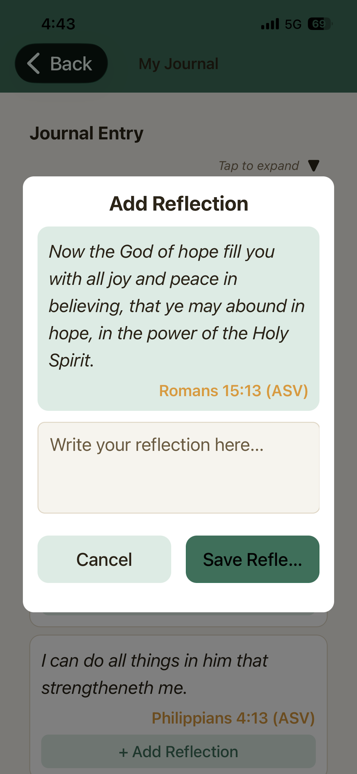 Bible Mental Health Journal