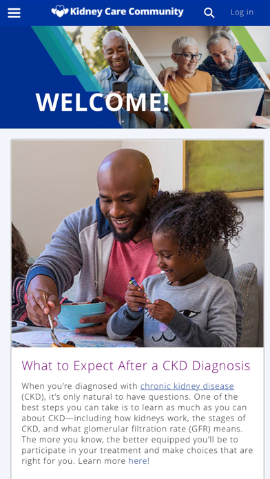 Kidney Care Community Screenshot