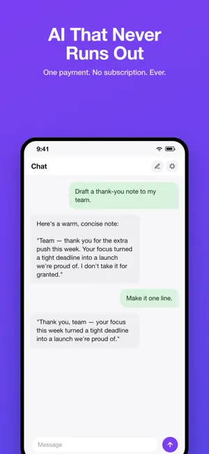 privateSLM: Local AI Chat screenshot 1