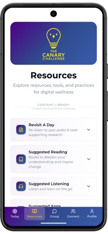 The Canary Challenge app screenshot 3