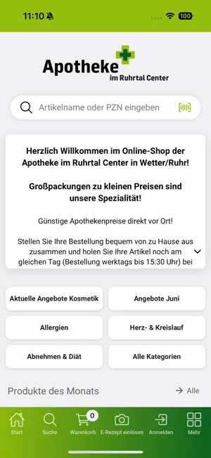 Apotheke im Ruhrtal Center screenshot 1