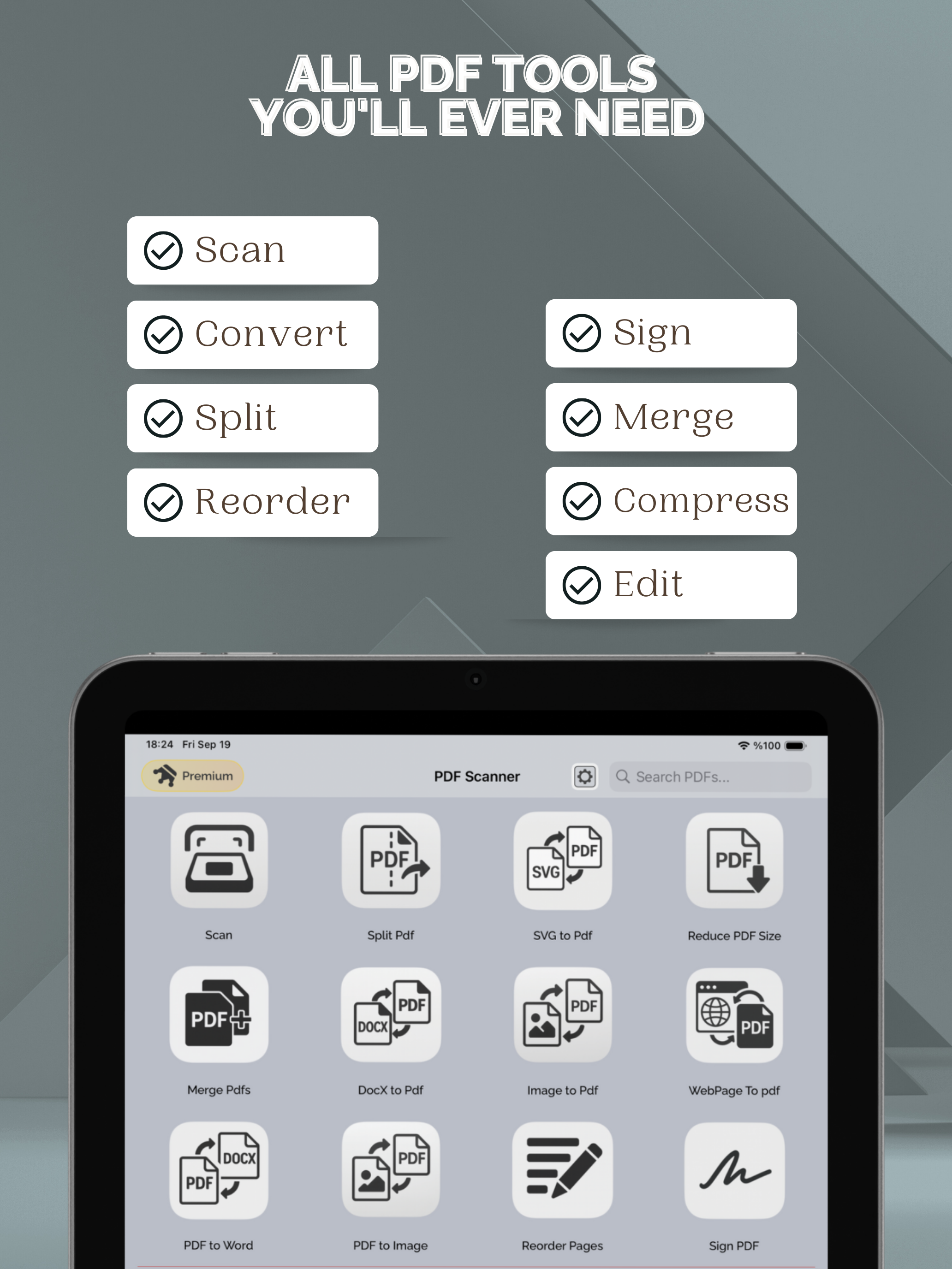 pdf: converter, scanner Scanny screenshot 10