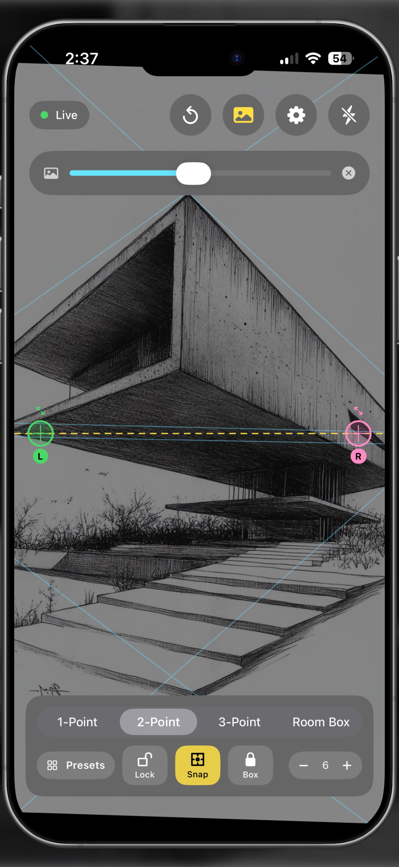 Screenshot 3 of PerspectiveLens - Trace & Draw