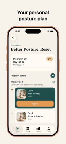 Posture Correction: Renava iPhone screenshot 2