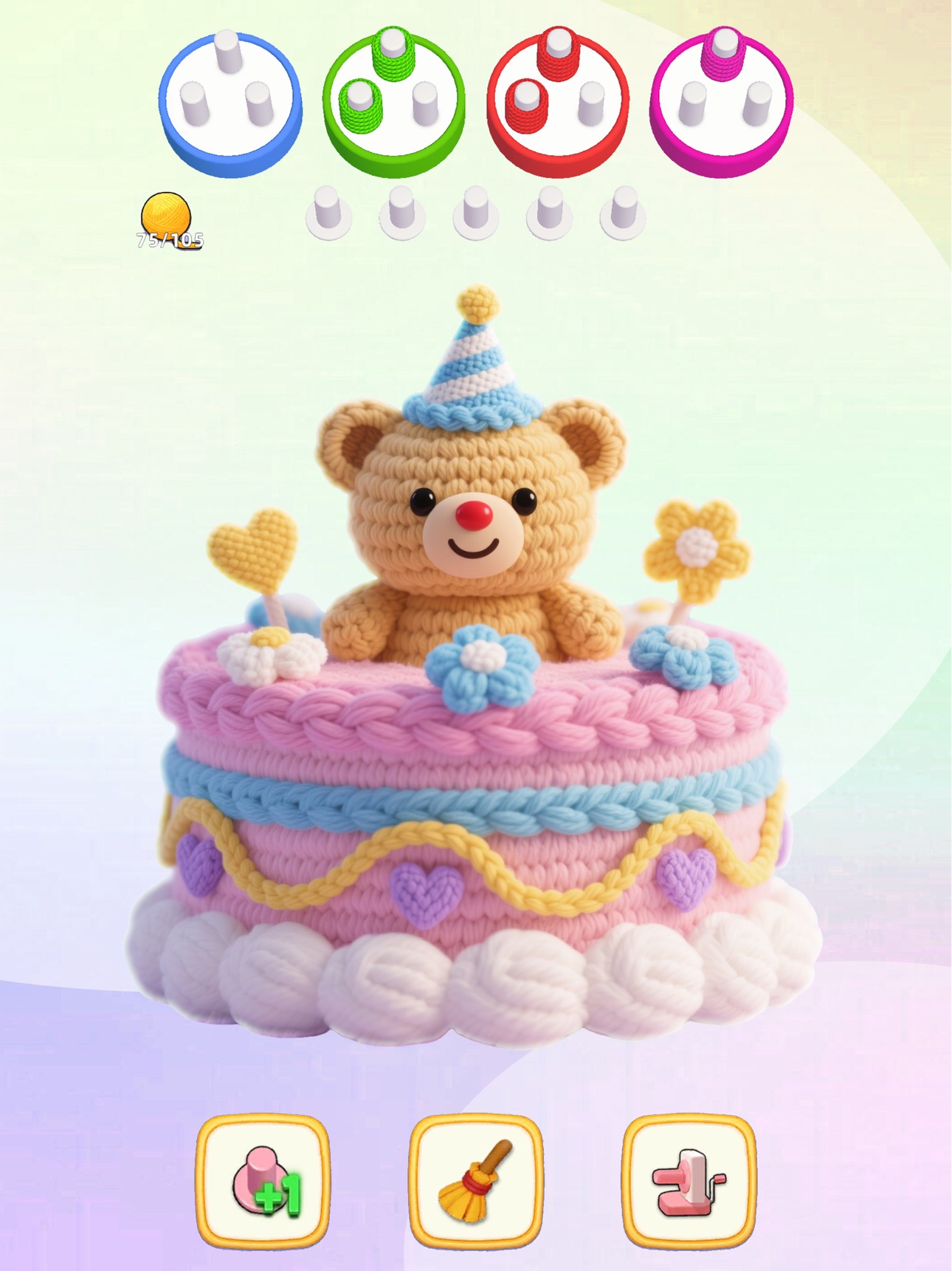 Wool Craze -Yarn Color Sort 3D screenshot 5