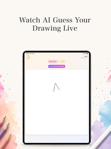 Draw Challenge: AI Sketch Game iPad screenshot